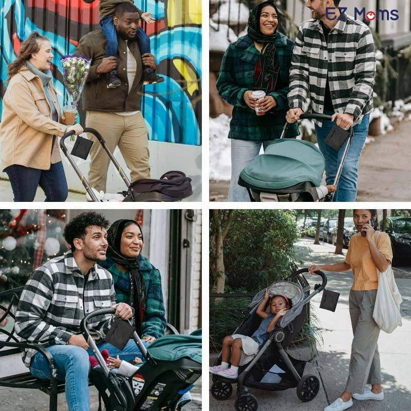 EZ Moms 6 Pcs Wet Bag Small Zipper Bags for Organizing 5.5''X6.1'' Wet Bags for Baby Reusable Waterproof Zipper Pouch Multipurpose Small Bag for Travel, Cosmetic, Beach, Swim, Gym, Pool, Make Up