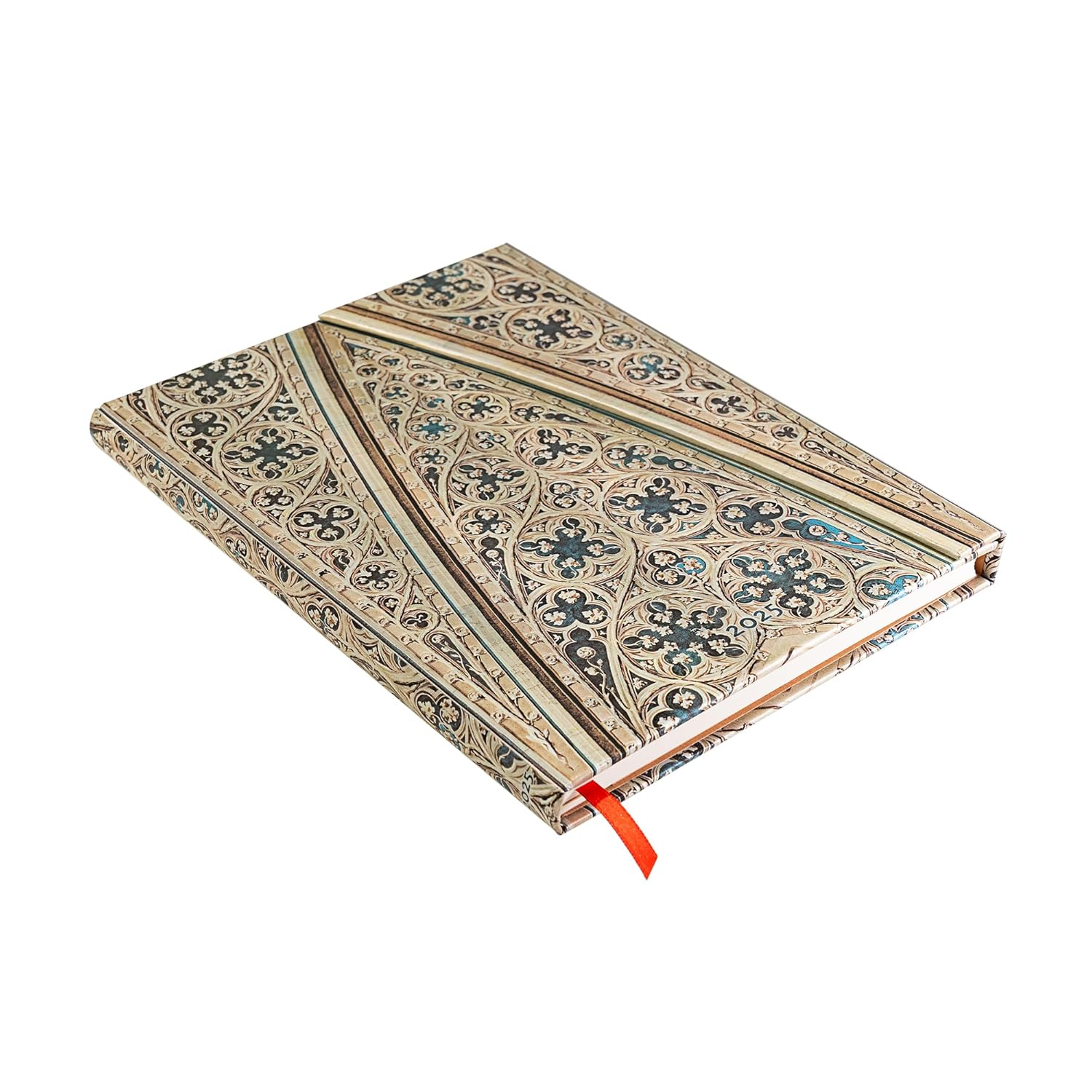 Vault of the Milan Cathedral (Duomo Di Milano) Ultra 12-Month Verso Hardback Dayplanner 2025 (Wrap Closure) image number 1