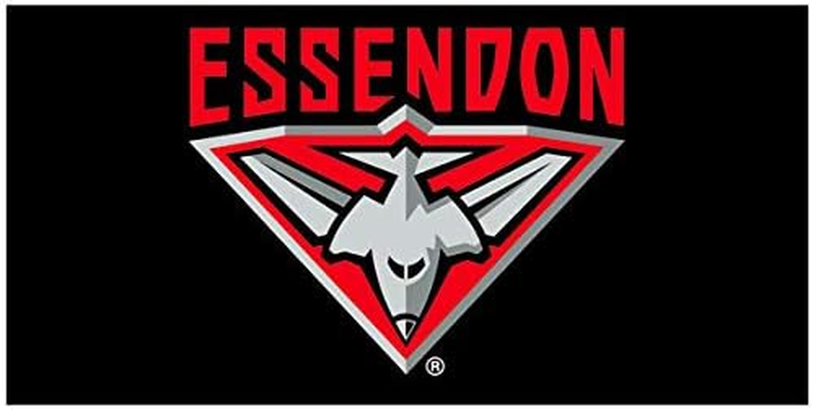 Essendon Bombers Flag Pole Flag