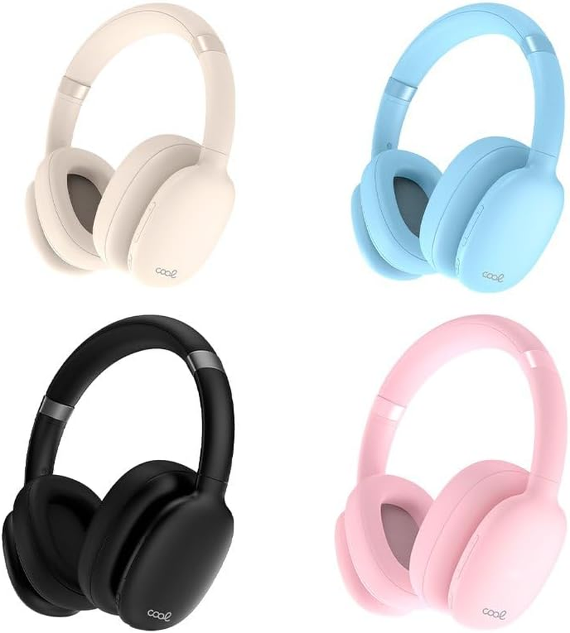 Cool Bluetooth Stereo Headphones Scooter Beige image number 5