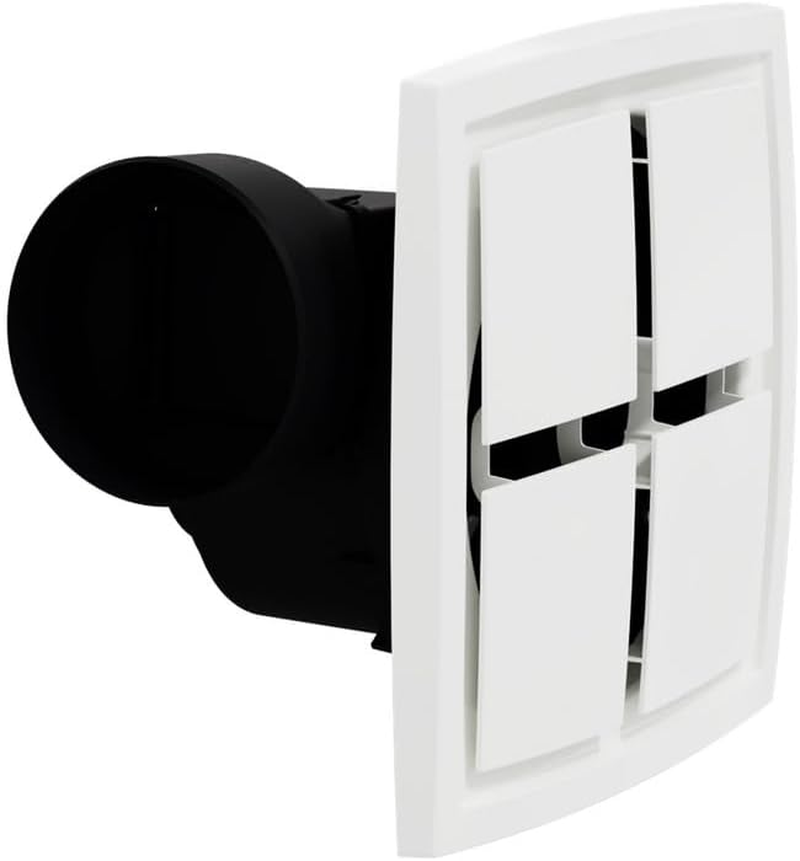 Clipsal Airflow Square Fascia Ceiling Exhaust Fan White | CEF40N-WE image number 1