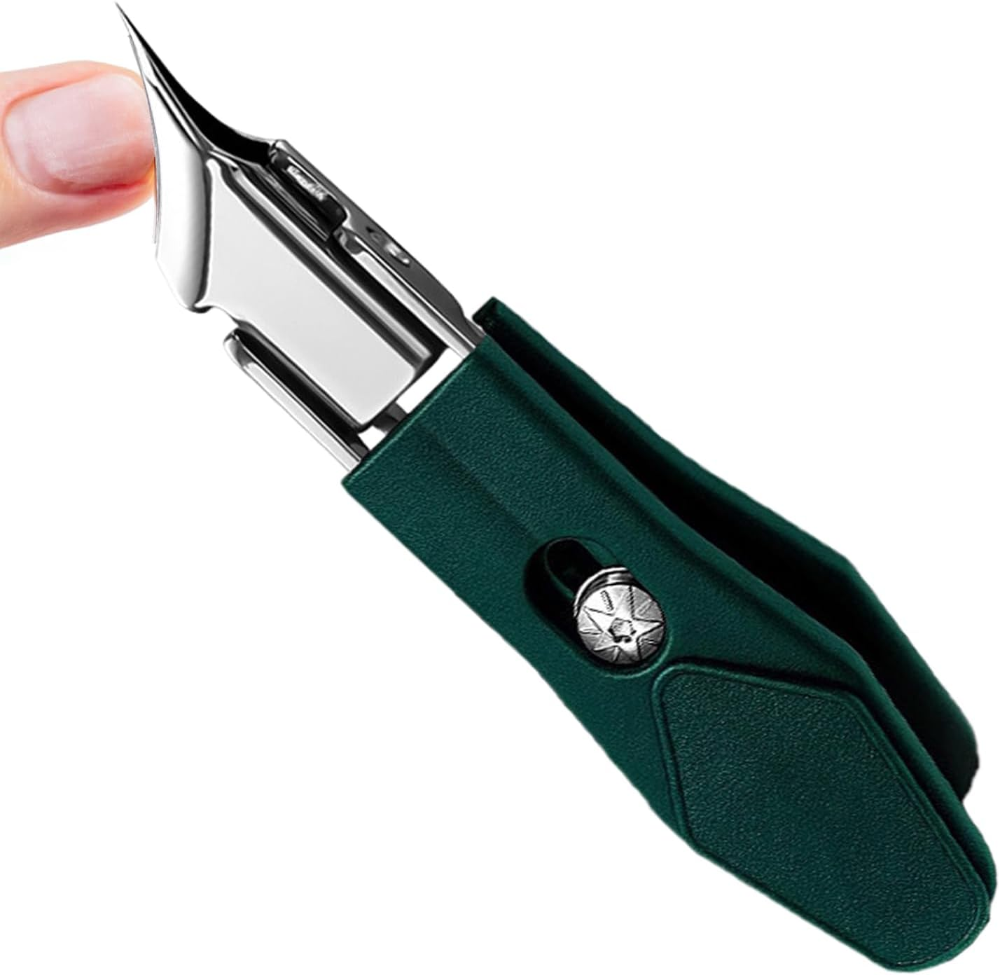 Slant Edge Nail Clippers,Ingrown Toenails Trimmer | Precision Nail Clippers with Anti-Slip Grip for Salon Manicure Pedicure Home Travel Tool Women Seniors Kids