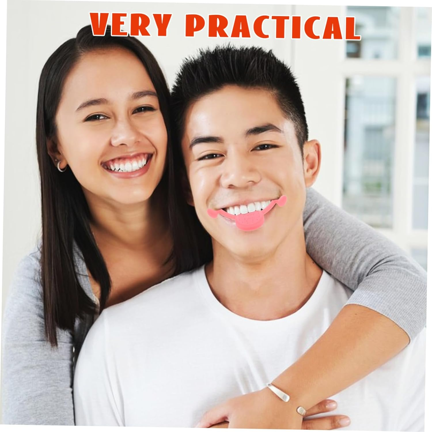 FOMIYES Smile Trainer Portable Smile Mouth Exerciser Tightener Exercise Tool Beauty Products for Women Use at Home Gym image number 1