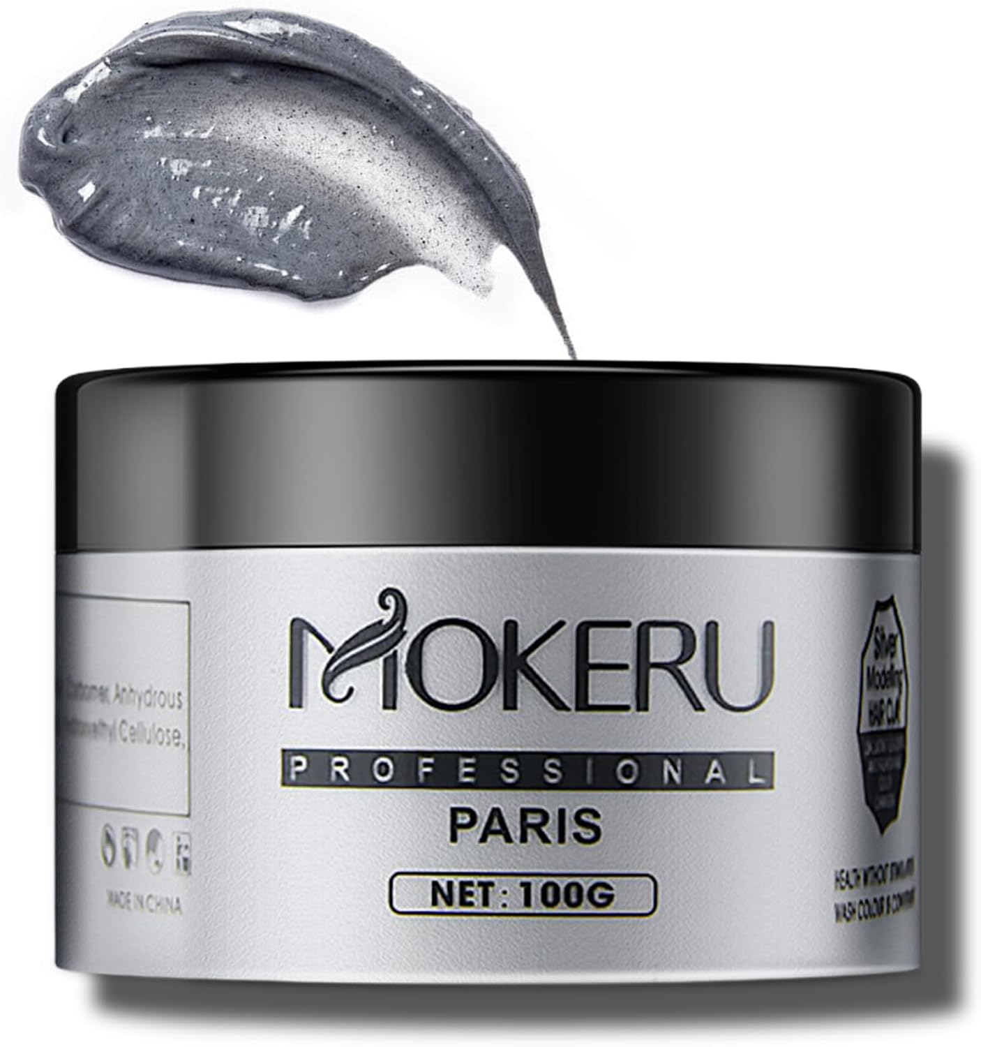 Men'S Hair Styling Clay，Strong Hold Styling Wax，Waterproof Base，Matte Texture，Perm Styling Agent for Men，Scented image number 4