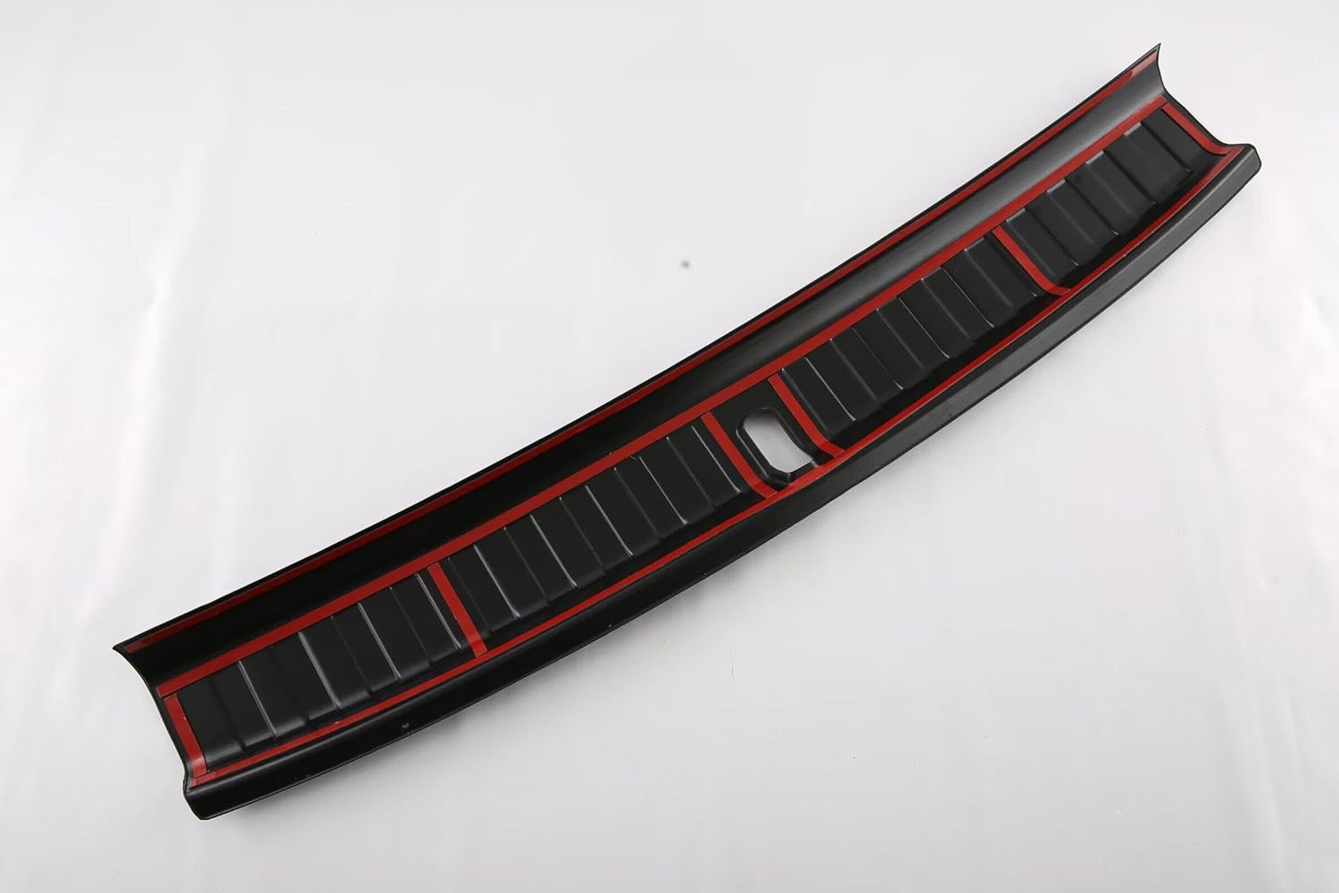 Luyhok Car Door ABS Rear Bumper Protector, Compatible for BMW X1 2023 2024 Accessories,Auto Parts Tailgate Back Trunk Sill Cover Scuff Plate Strip Guard Protection (Inside/Not Fit 28I Models) - Outside image number 5