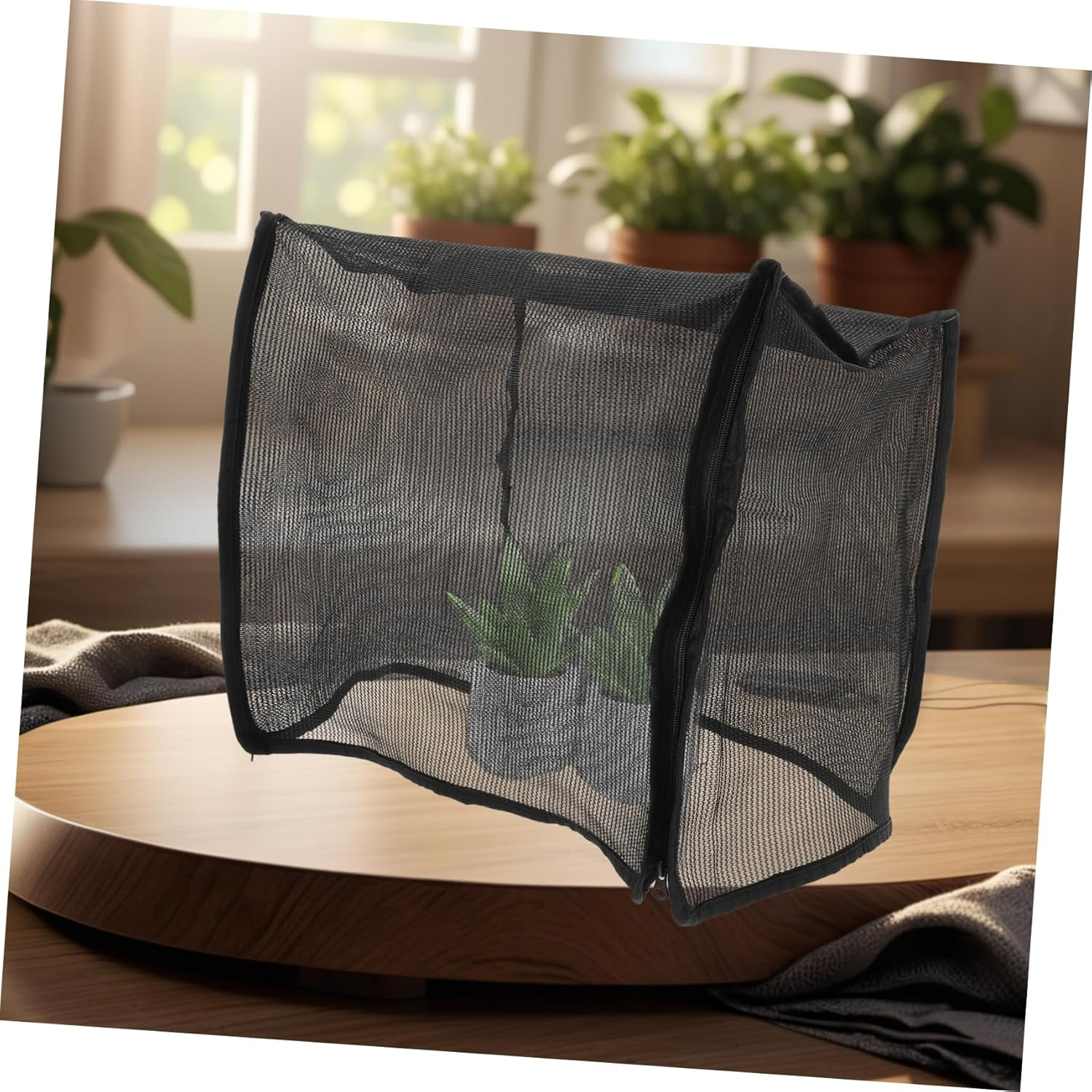 ORFOFE Succulent Planting Box Portable Mushroom Greenhouse Mycology Supplies Tabletop Display image number 2