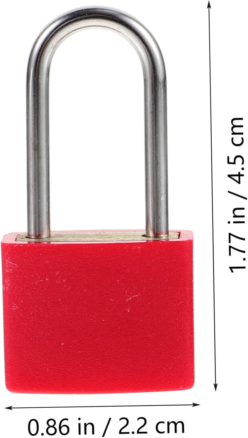 Veemoon 2Sets Mini Locks Keys Small Padlocks Locks for Diary Box Luggage Safety image number 4