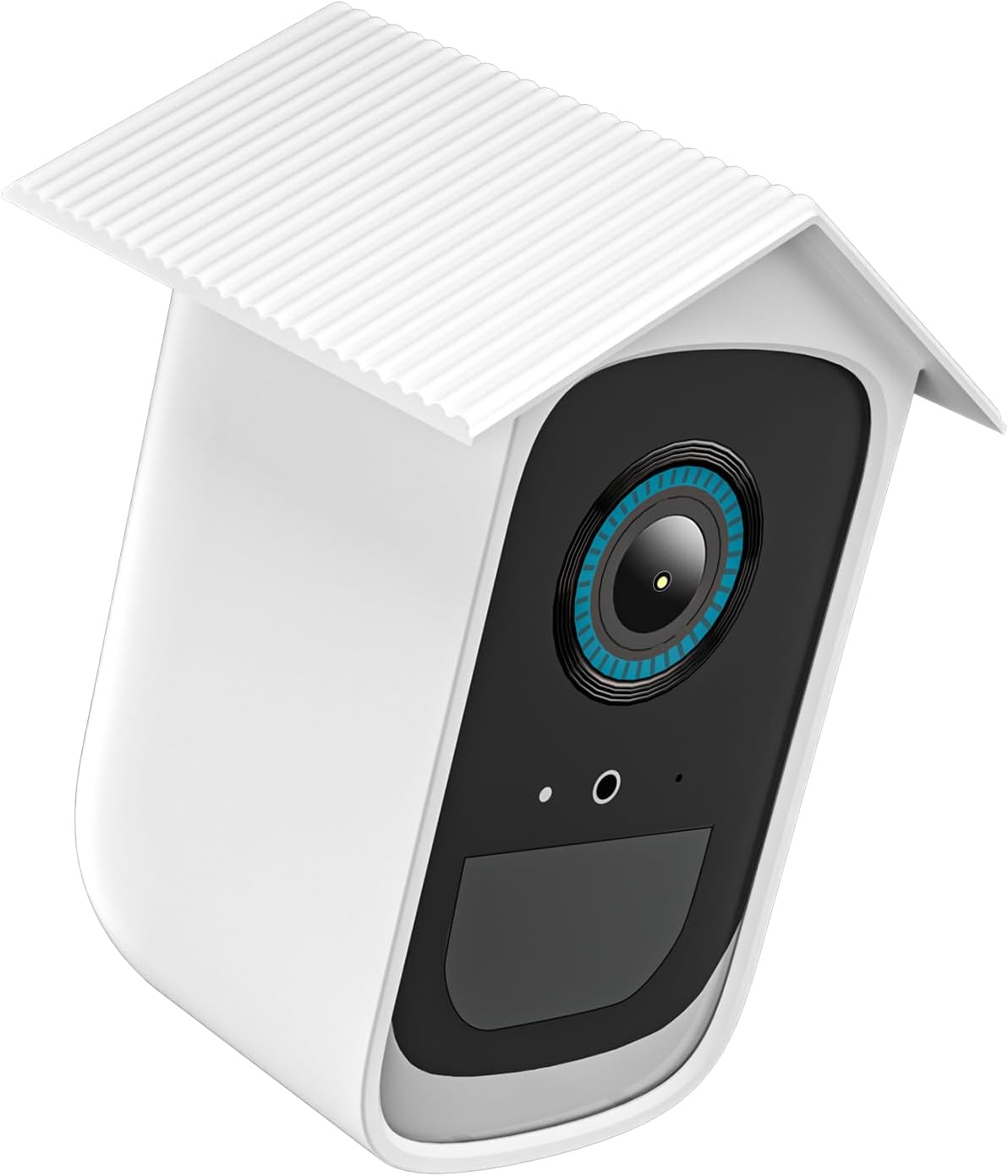 HOLACA Silicone Housing Skin for Eufycam 3C (S300) Wireless Home Security System-2Pack (White) image number 1