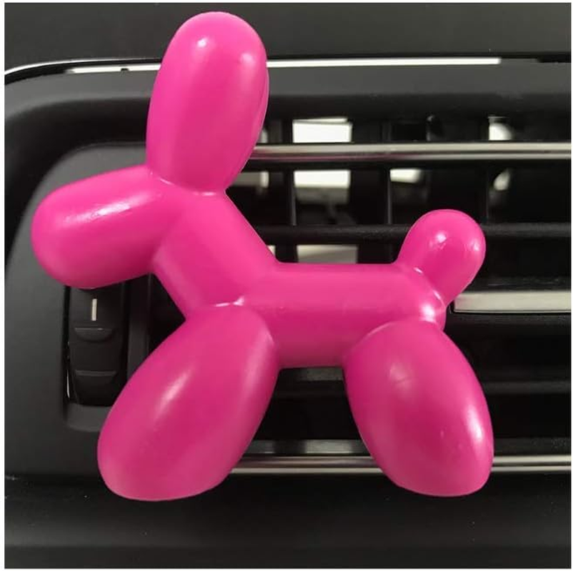 Little Dog Car Air Freshener, Flower, Pink (LD003) image number 3