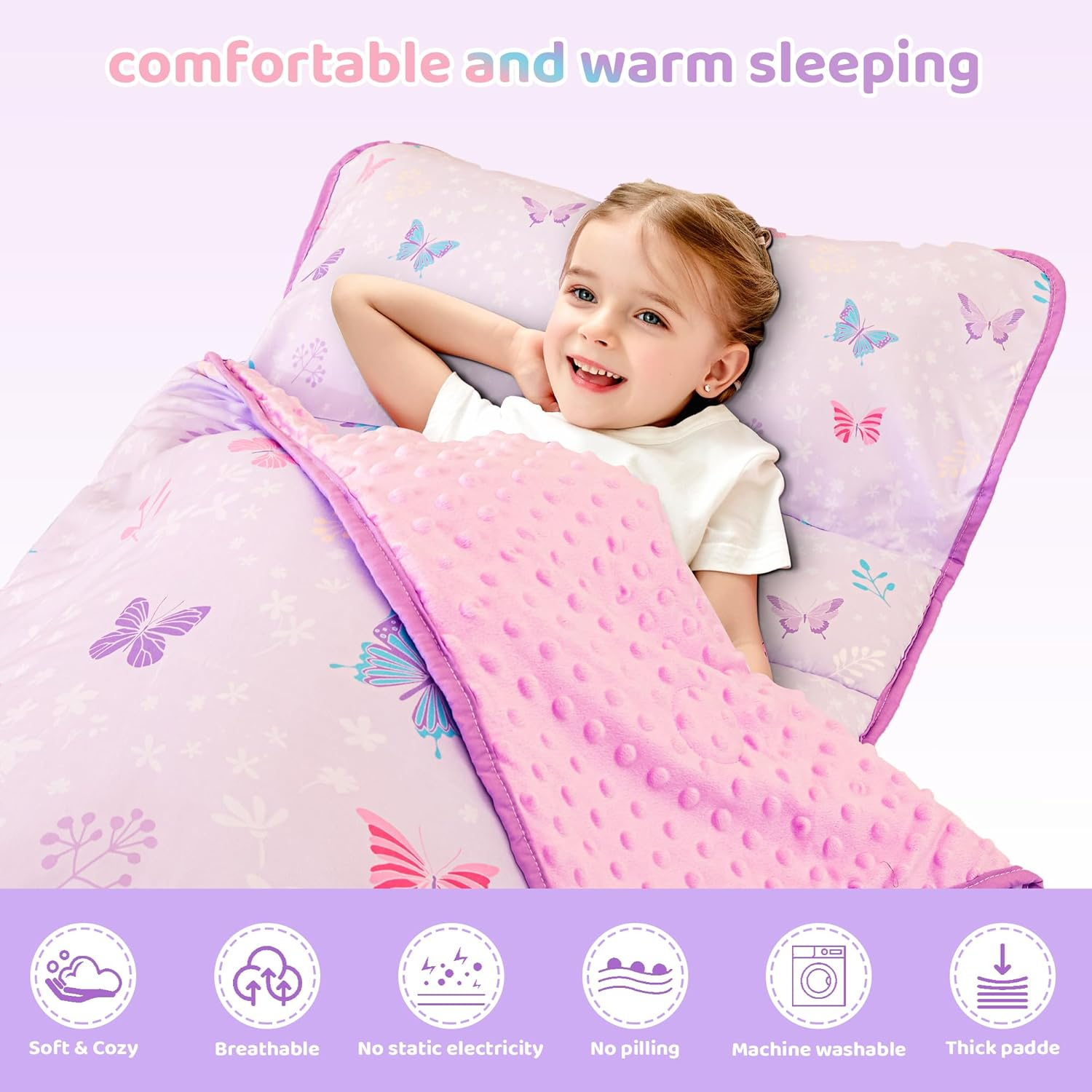 Vviland Toddlers Kids Nap Mat image number 1