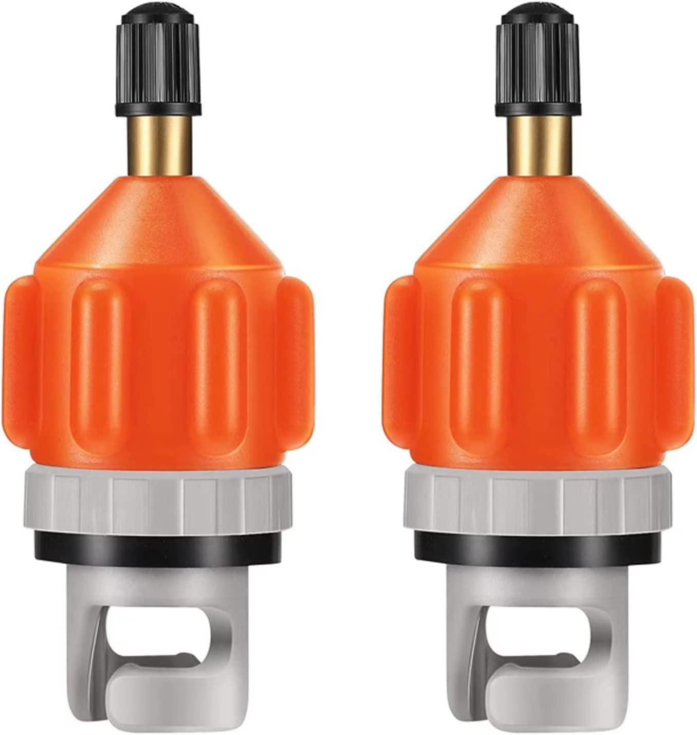 Inflatable Boat SUP Pump Adaptor Vashly Air Pump Converter Standard Schrader Conventional Pump Adaptor Air Valve Adapter Pumping Head Connector for Inflatable Rowing Boat,Stand up Paddle Board,Kayak image number 2