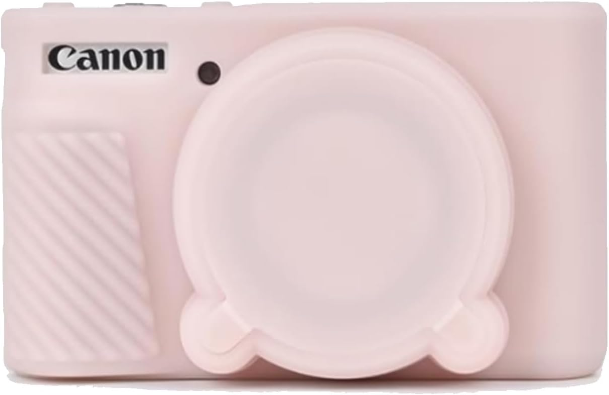 Aiyraa Canon Powershot SX740 HS Soft Silicone Protective Case Scratch-Resistant Cover with Removable Lens Cover for Canon SX740 SX730 HS Camera image number 6