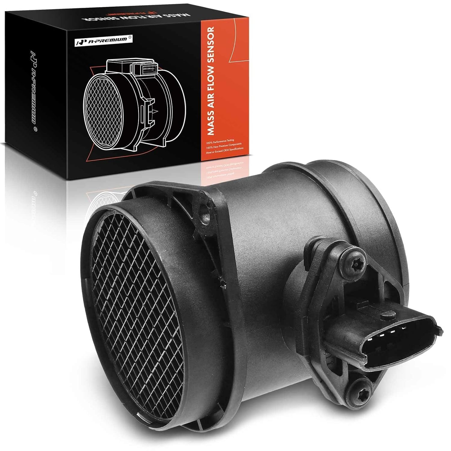 A-Premium Mass Air Flow Sensor Meter [5-Pins] Compatible with Volvo XC90 2003-2005, S60 2004-2009, S80 2002-2006, V70 2004-2007, L5 2.4L 2.5L L6 2.9L, Replace# 74207745, 280218089 image number 5