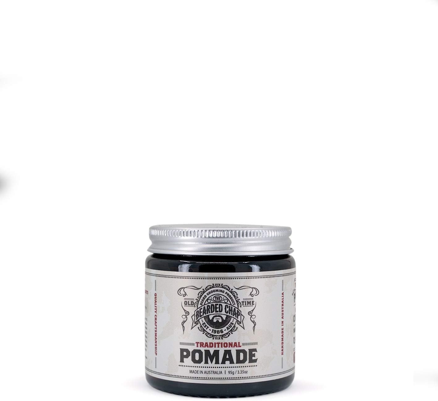 The Bearded Chap Traditional Pomade, Cinnamon, Vanilla, 95 G