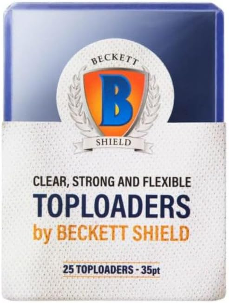 Arcane Tinmen 75Pt Beckett Shield Toploaders Sleeves (25 Pieces))