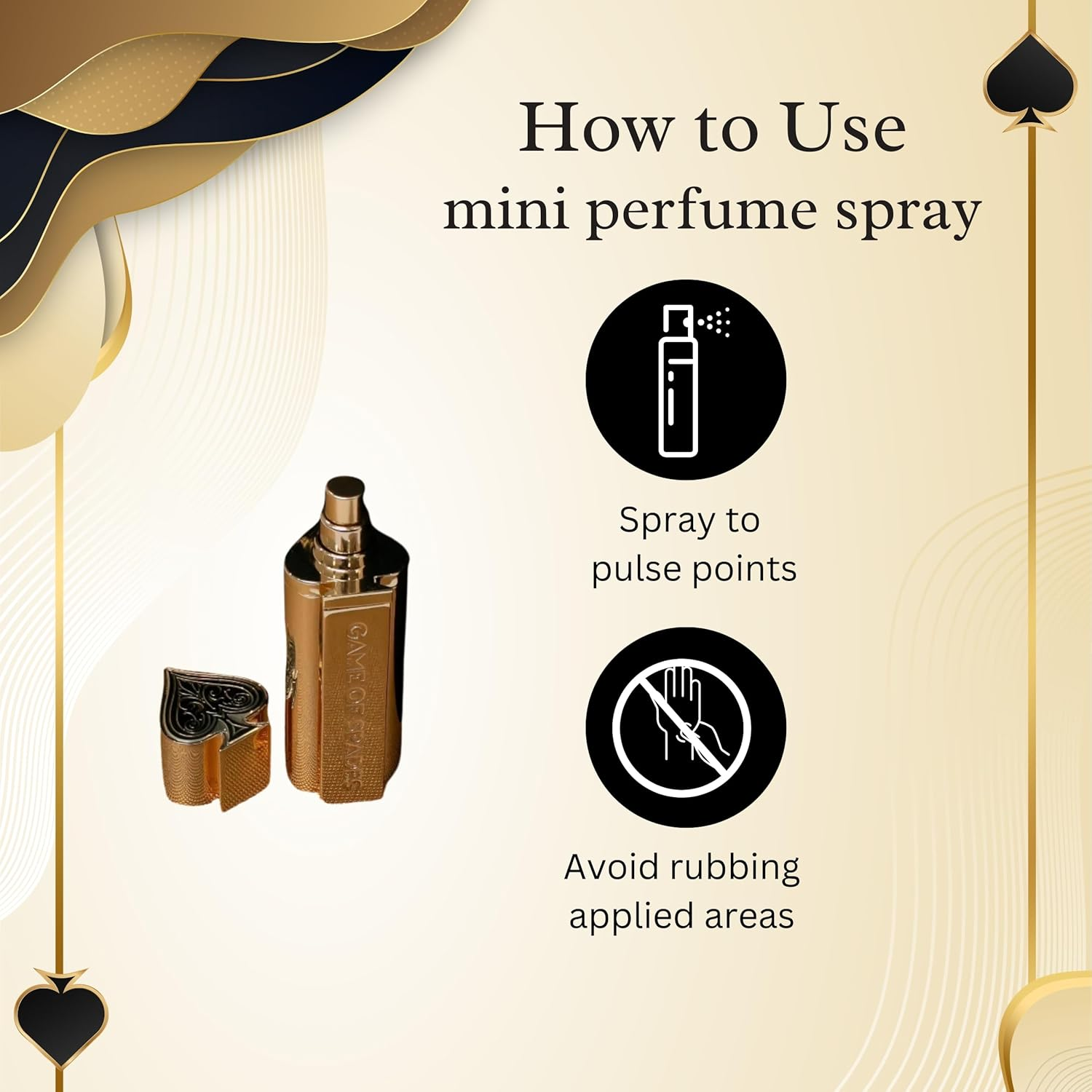 Jo Milano Game of Spades Perfume Men and Women Mini Coffret Gift Set