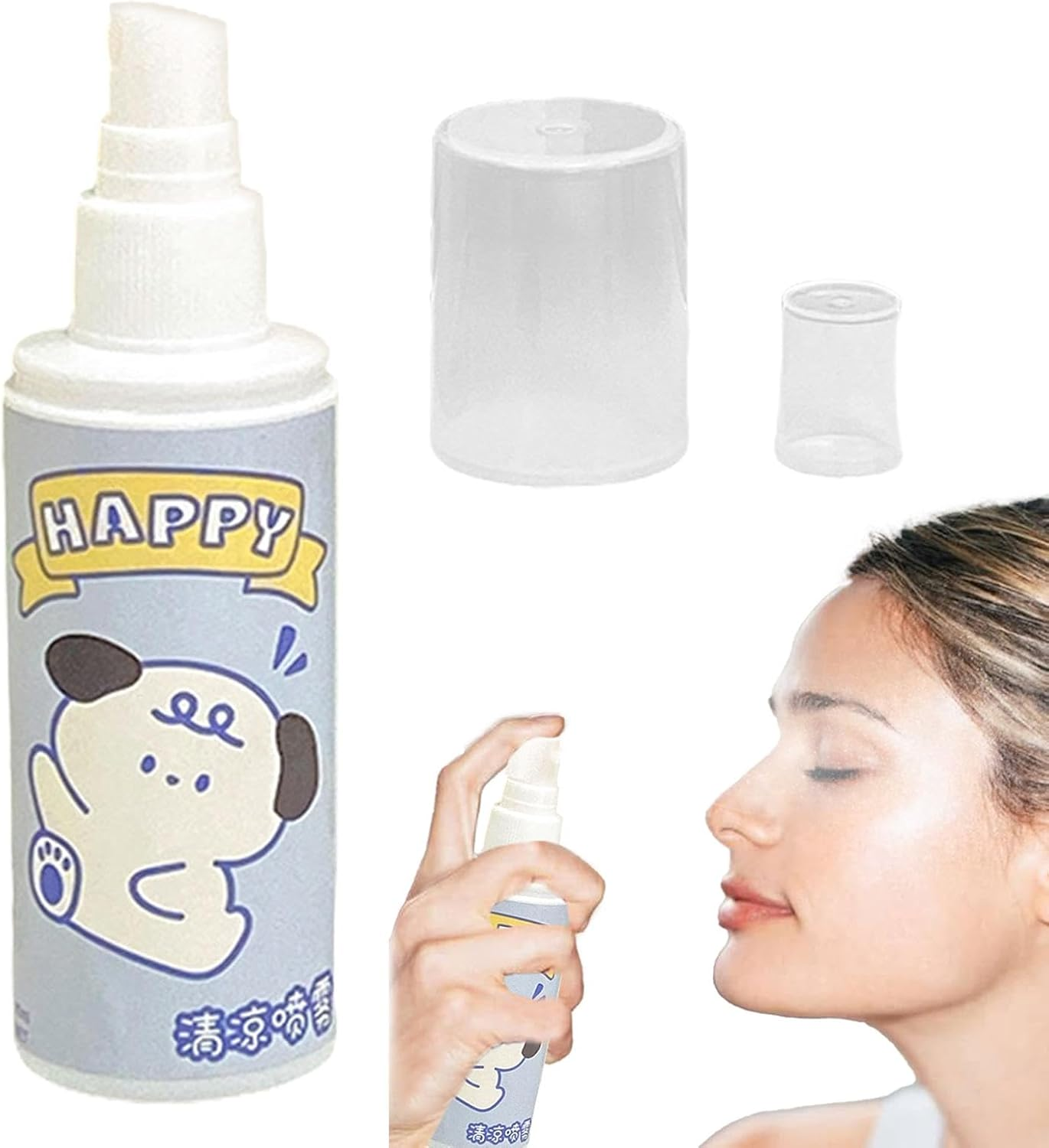 Refreshing Spray, Cooling Spray | 80Ml Body Cooling Spray - Refreshing, Protective and Skin Friendly Spray Instantly Reduces Temperature, Spray & Leg - Green Dog image number 6