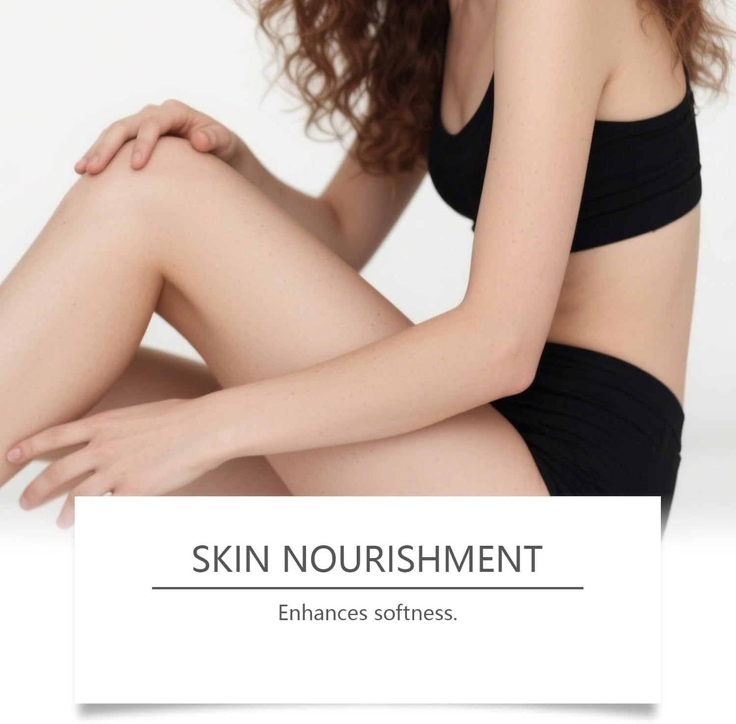 Turmeric Exfoliating Body Scrub for Dark Spots, Brightening Inner, Underarms, Inner Thighs, Bikini Area, Moisturizing Face and Body Polish image number 3