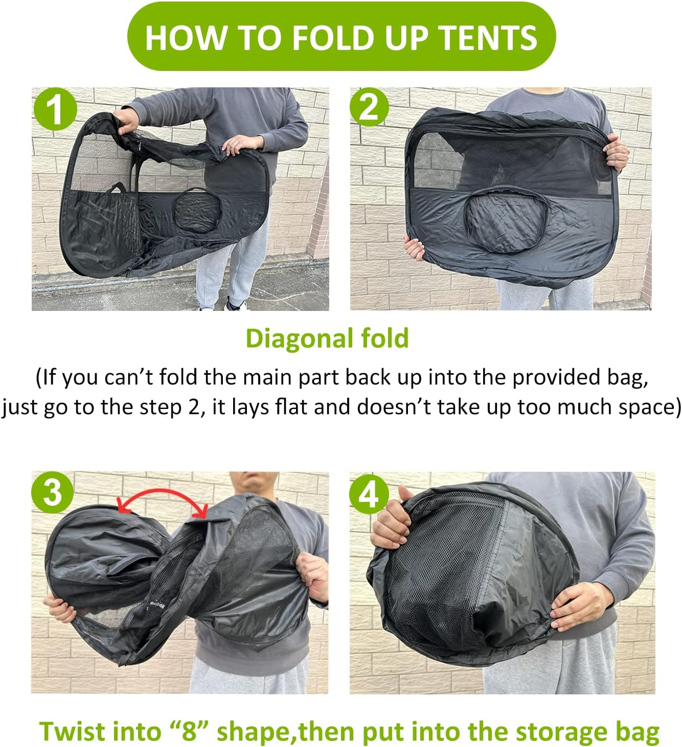 Guinea Pigs Playpen with Surround Tunnel,Pop Open Tent with Tube for Dwarf Rabbits,Chinchilla,Ferret and Other Small Animals to Run and Exercise Indoor or Outdoor (Playpen with Tunnel)