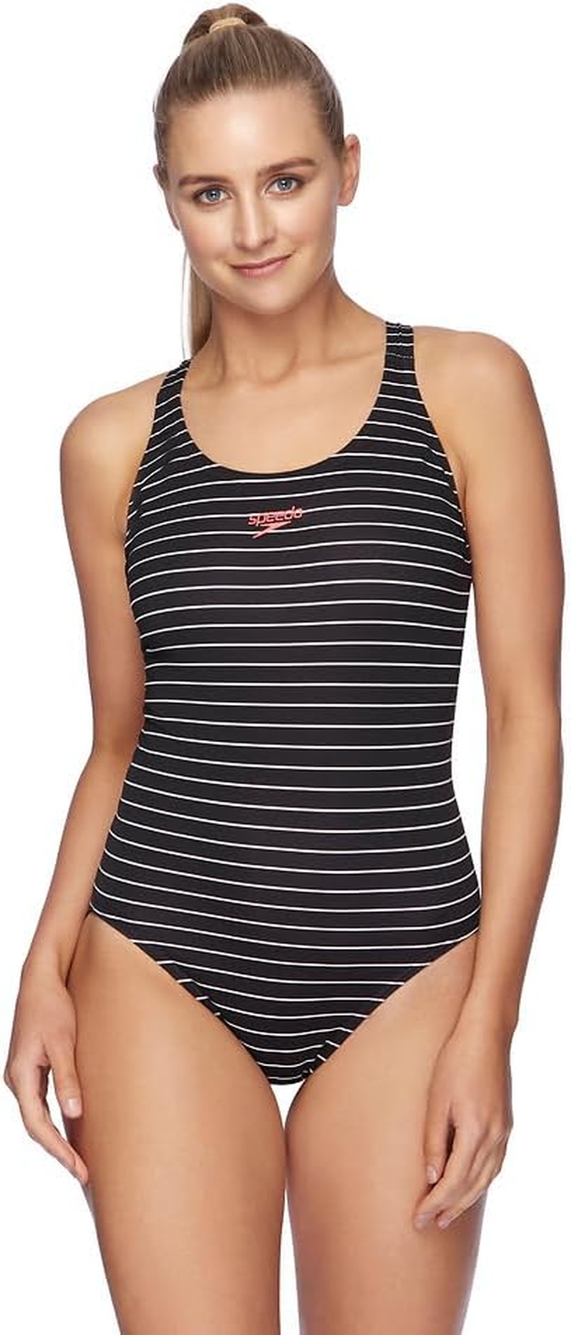Speedo Women'S Endurance+ Leaderback One Piece Swimsuit
