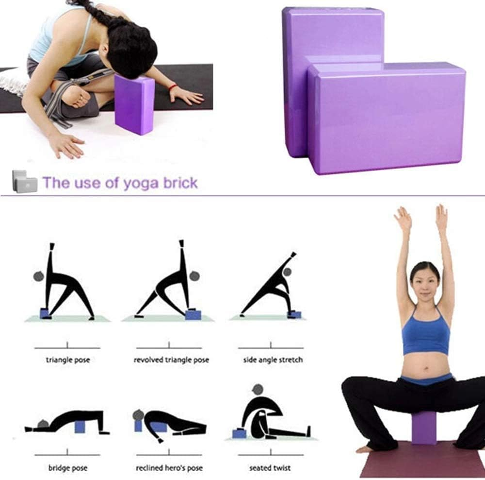 Dobetters Pilates Yoga Block Foaming Foam Brick Exercise Fitness (Fruit Green) image number 2