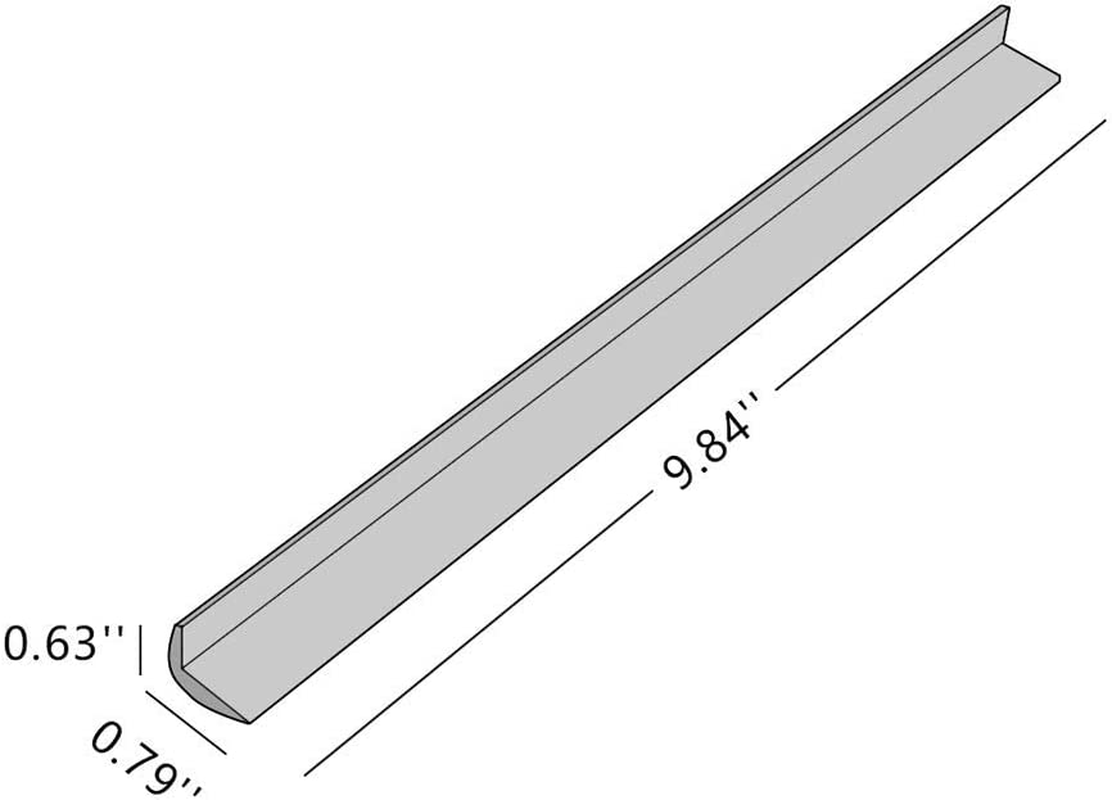 Silicone Corner Protectors Edge Guards with Strong Stickiness, Baby Proof Corner Covers and Bumpers Cushion Top Grade 8Pcs（Edge） (Transparent) image number 2