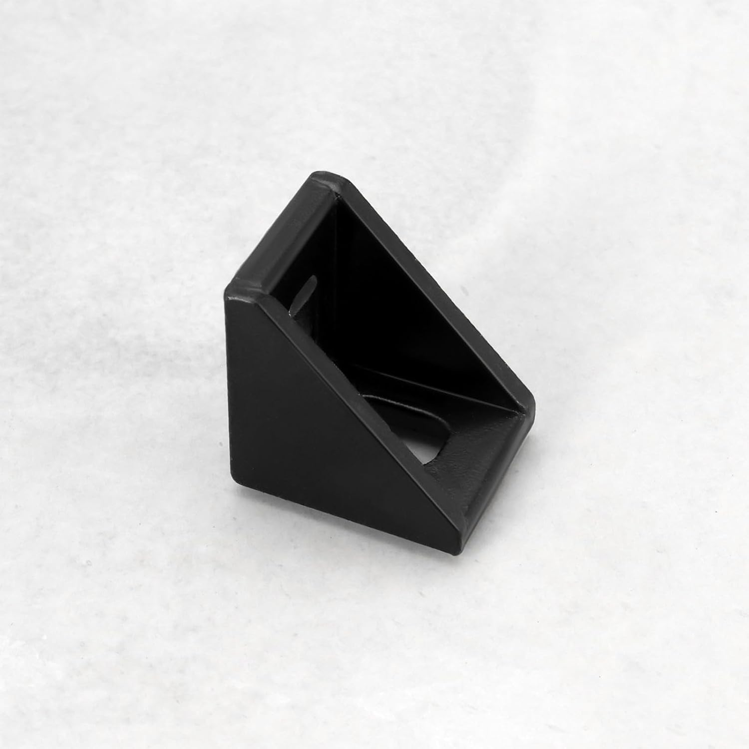 LT Easiyl 25Pcs Extruded Aluminum Profile Black Aluminum Profile Corner Right Angle Connectors for Large Enclosure Heavy Duty Frame Workbench Connection 20X20X17Mm image number 1