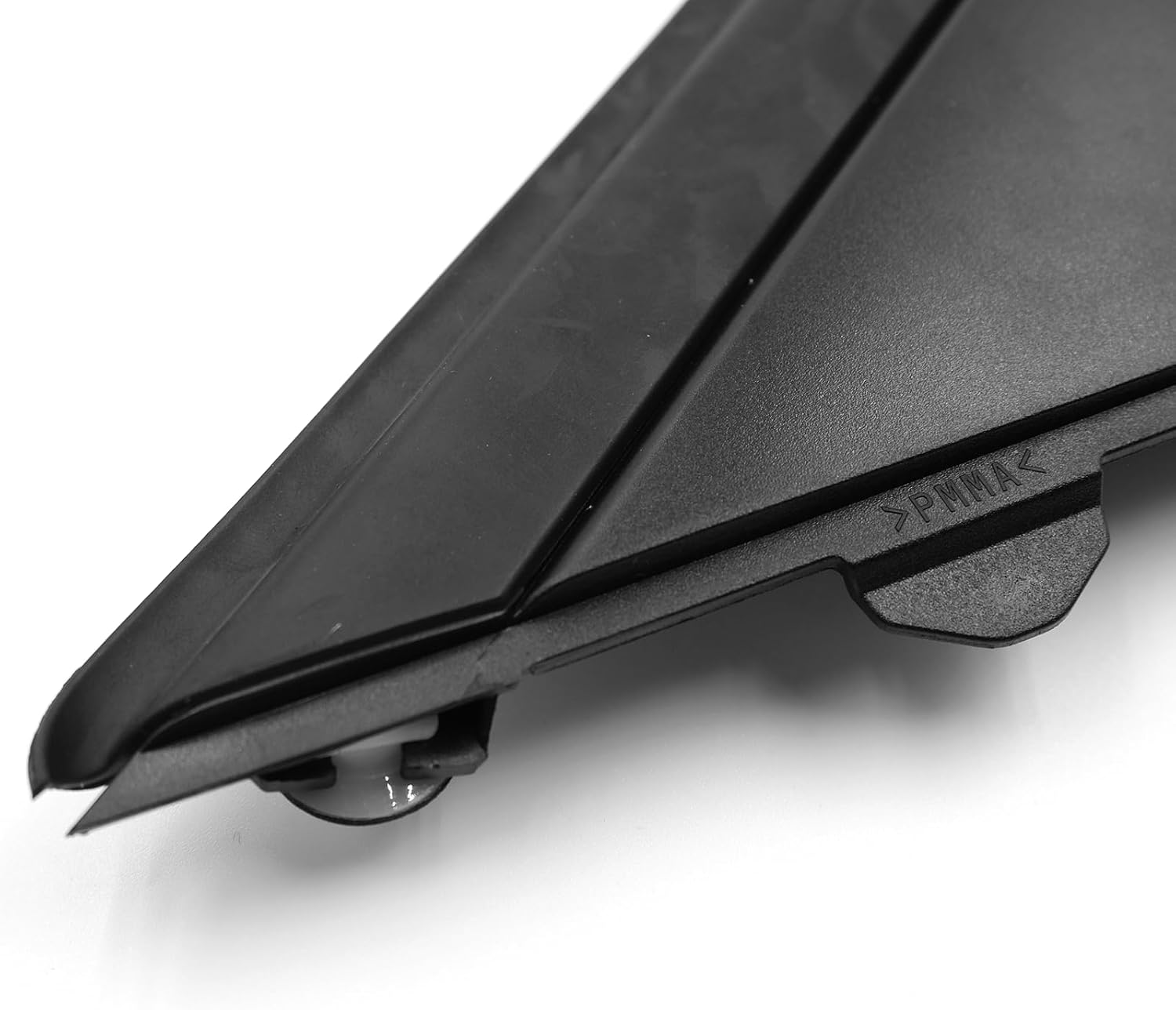 Compatible with 12-17 Fiat 500 MATT Black Left & Right Door Mirror Flag Cover MOLDINGS image number 4