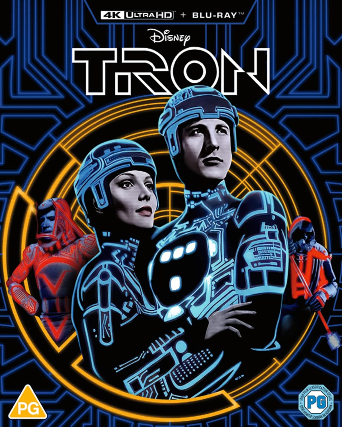 Disney'S Tron (1982) 4K Ultra HD/BD [Blu-Ray] [Region Free]