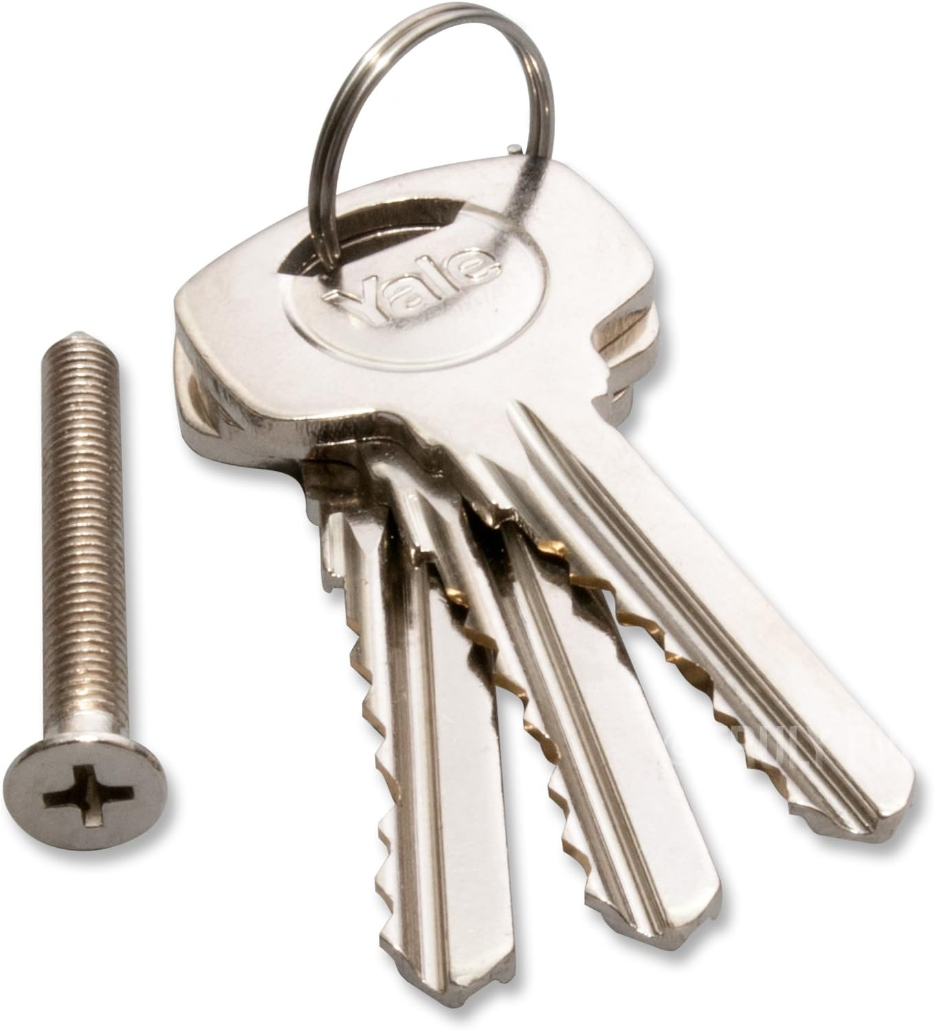 Yale PKM3545-PB Euro Double 1 Star Kitemarked Cylinder, 3 Keys Supplied, High Security, Visi Packed, Suitable for All Door Types, Brass Finish, 35:10:45 (90 Mm) image number 5