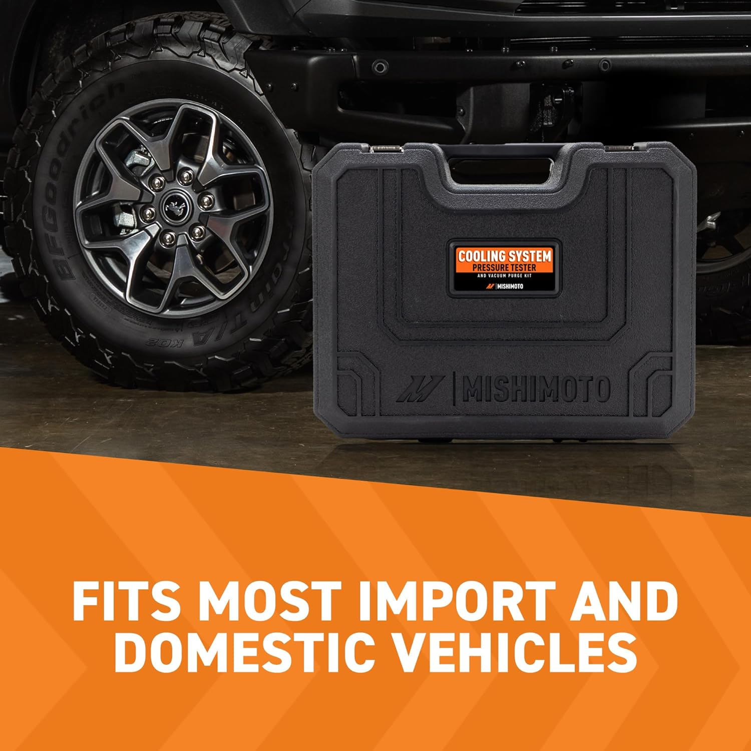 Mishimoto MMTL-CPT-28 28-Piece Cooling System Pressure Tester and Vacuum Refill Kit image number 3