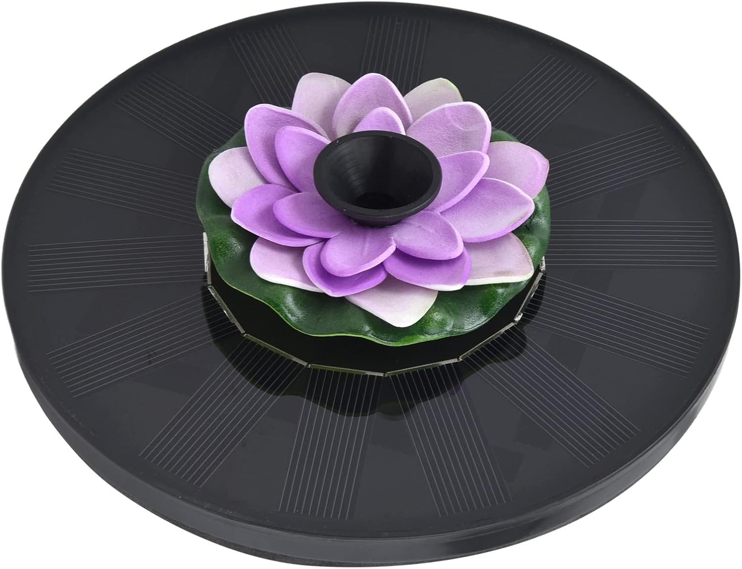 Floating Solar Fountain, Interesting Easy to Use Mini Solar Powered Water Fountain for Pond Pool Outdoor(#3) image number 3