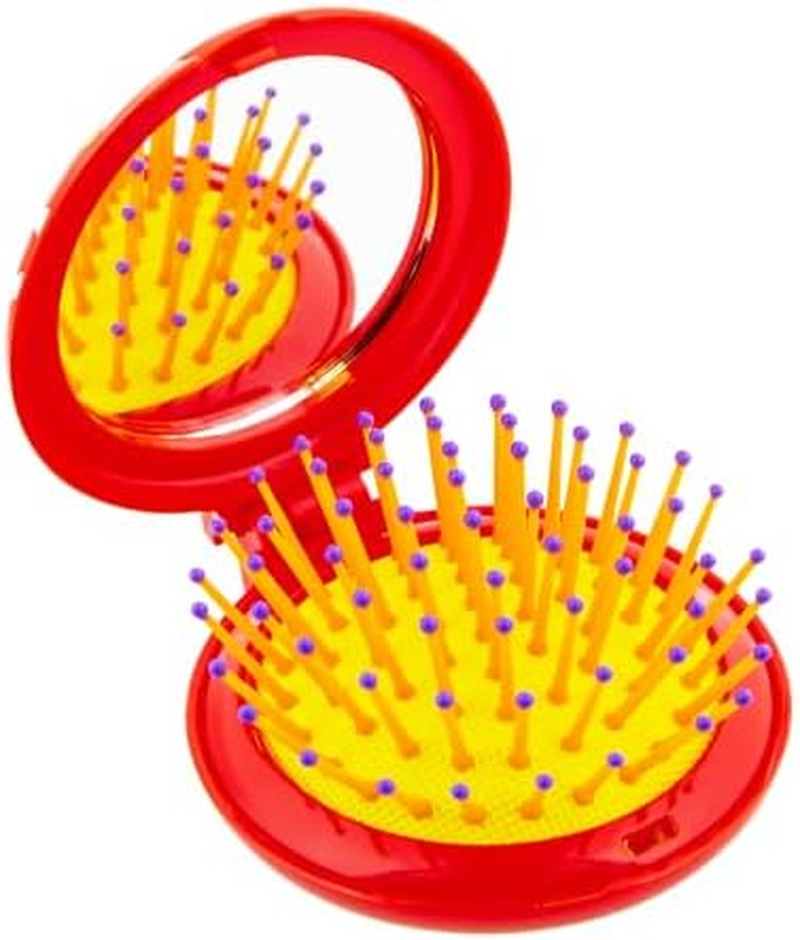 Hairbrush with Mirror 2 in 1 - Lady Retro - Celebration image number 2