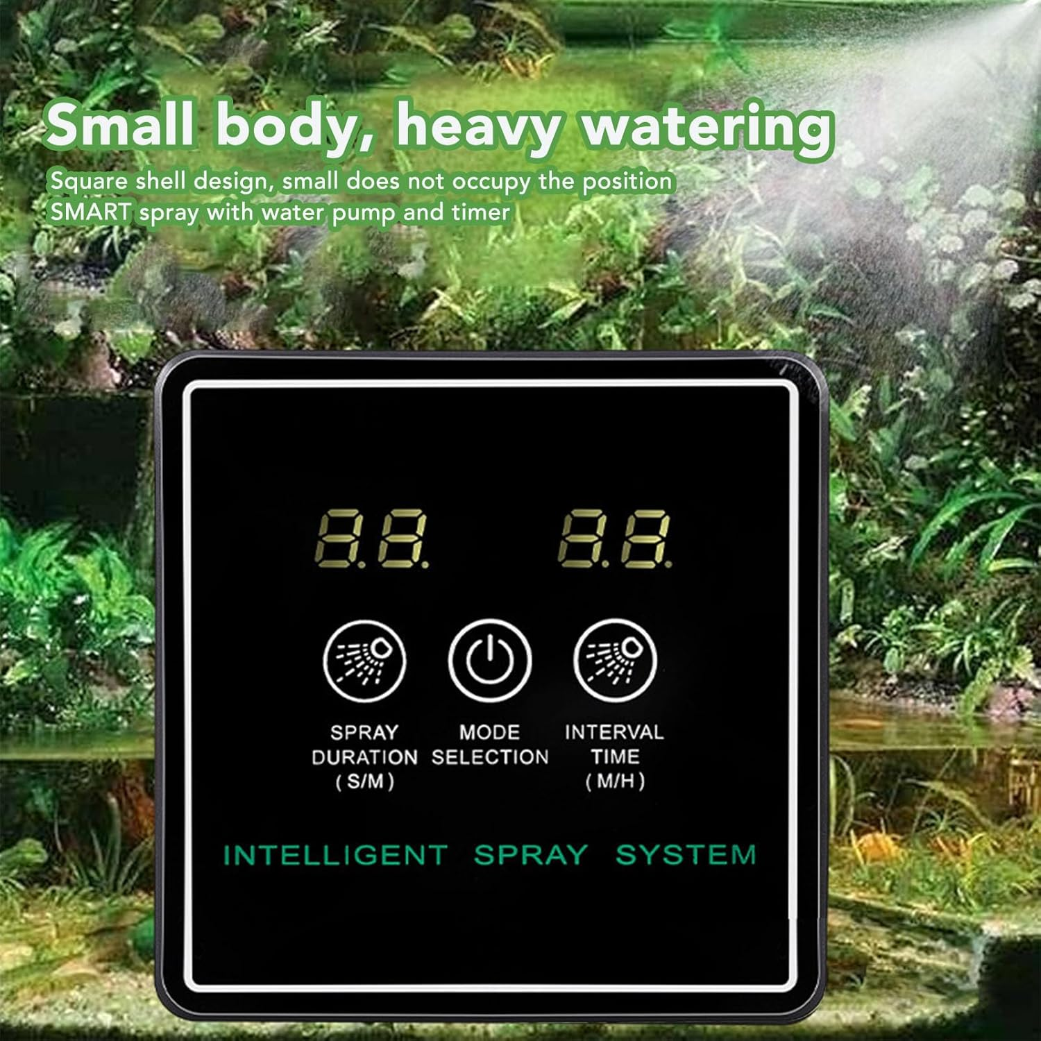 Reptile Smart Spray System Reptile Misting System Reptile Fogger Intelligent Timing Cycle Spray for Reptiles Amphibians Indoor Plants image number 6