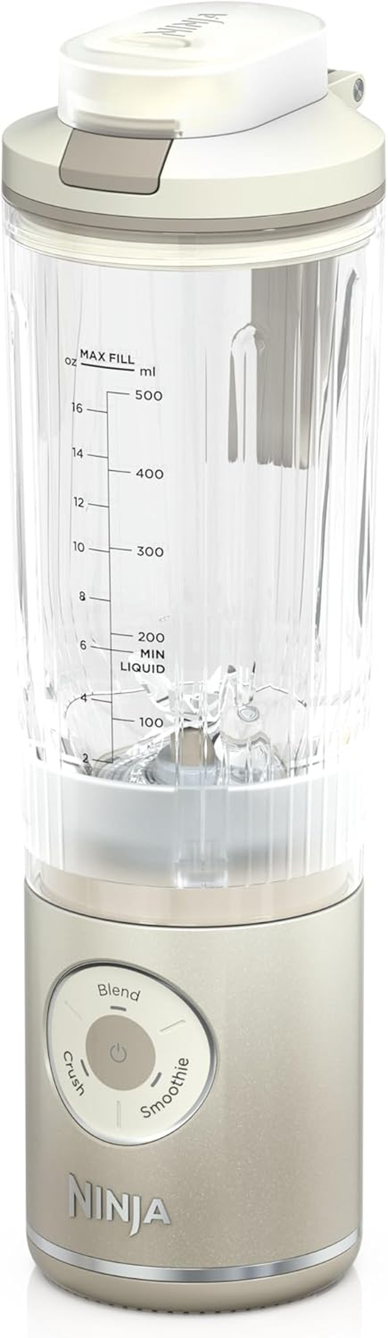 Ninja Blast Max Cordless Portable Blender, Ivory Cream image number 4