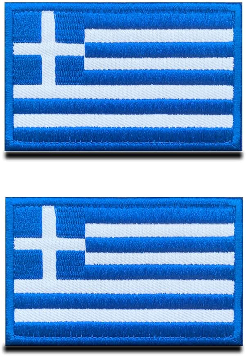 Pack of 2 Tactical Germany Flag with Dog Tracker, Paw, Army, Police, Patriot, Closure Service Patch for Harness Vest