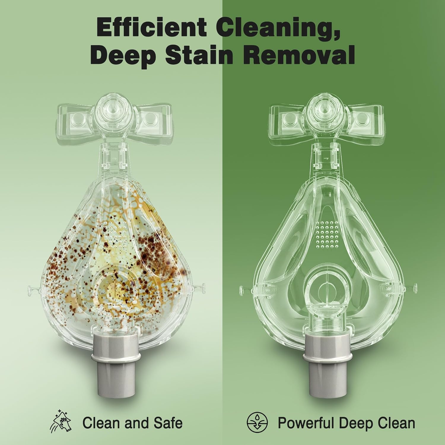 160 Count Unscented CPAP Mask Wipes for CPAP Supplies, Masks, Machine & Accessories Extra Large & Moist Cleaning Wipes for Cleaner, Travel, Nose Masks, Liners, Cushions, Hose Cleaner, Full Face image number 2