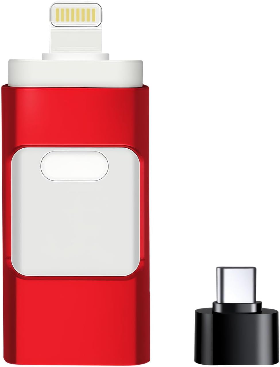 2TB Memory Phone Photo Stick,4-In-1 512G USB Flash Drives,Phone Flash Drive,Phone Flash Drive for Ios/Android/Pc/Ipad/More Devices(Red) image number 4