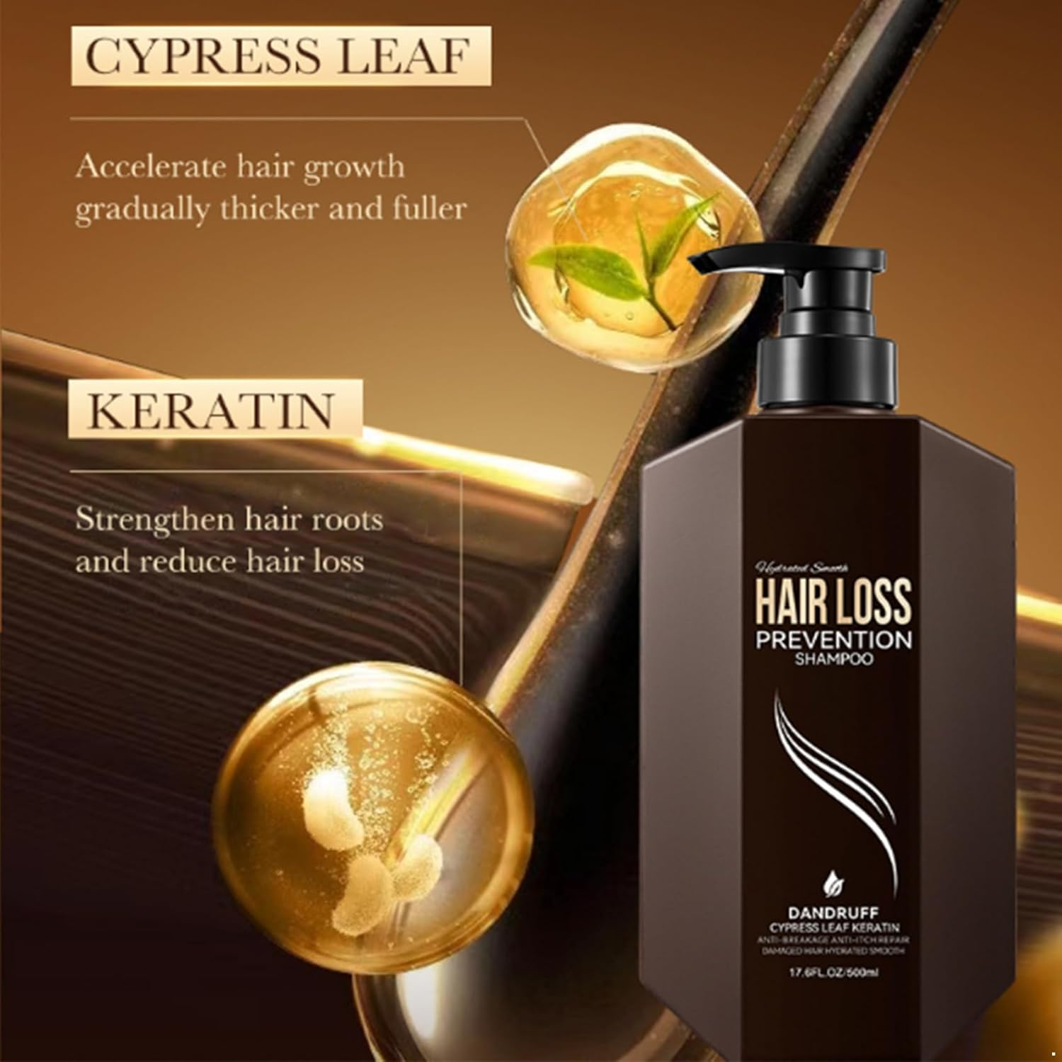 Yhong Salon-Quality Clarifying Shampoo, for Oily Hair and Scalp Balance, Luxurious Lather for a Refreshing Clean Coffee One Size image number 6
