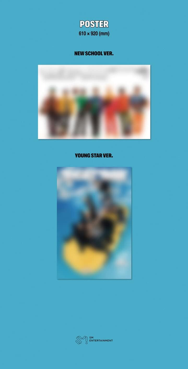 NCT Dream Beatbox 2Nd Album Repackage Photobook Version YOUNG STAR Cover Cd+1P Folding Poster on Pack+Booklet+Photocard+Sticker+Tracking Sealed image number 5
