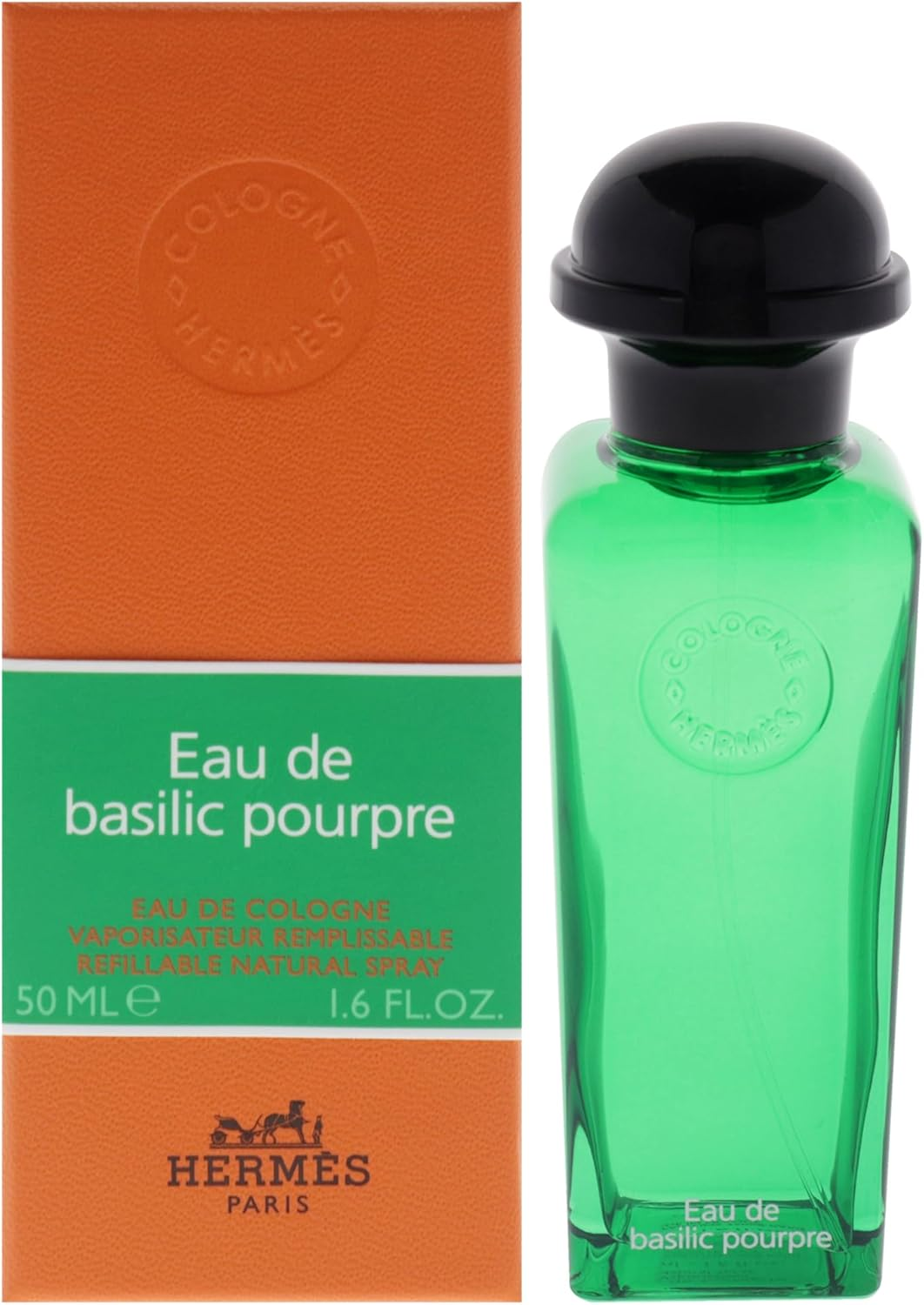 Eau De Basilic Pourpre by Hermes for Women - 1.6 Oz EDC Spray (Refillable) image number 5