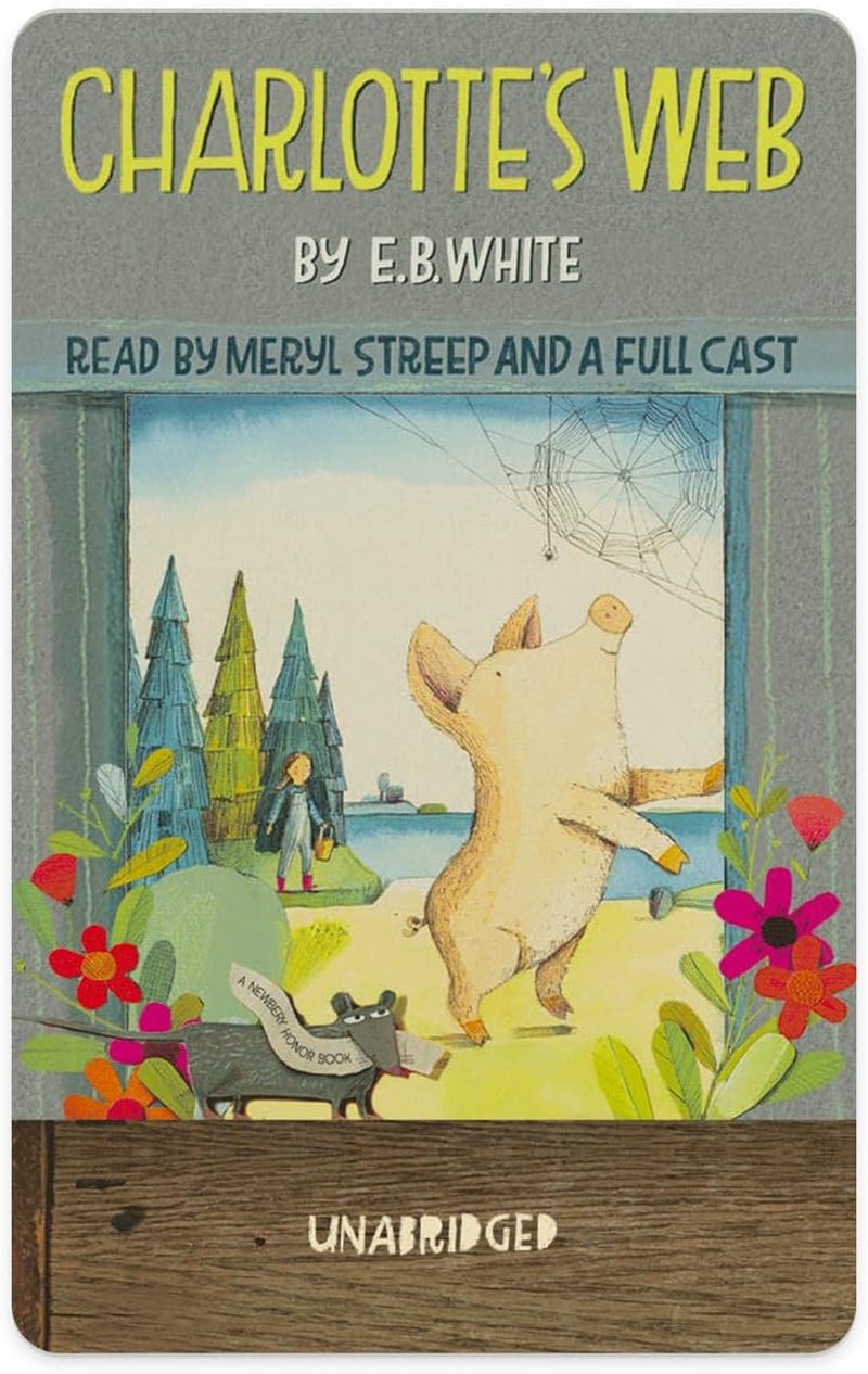 Yoto Charlotte'S Web by E. B. White &ndash; Kids Audio Card for Use with Yoto Player & Mini All-In-1 Audio Player, Educational Screen-Free Listening with Fun Stories for Playtime, Bedtime & Travel, Ages 8+ image number 2