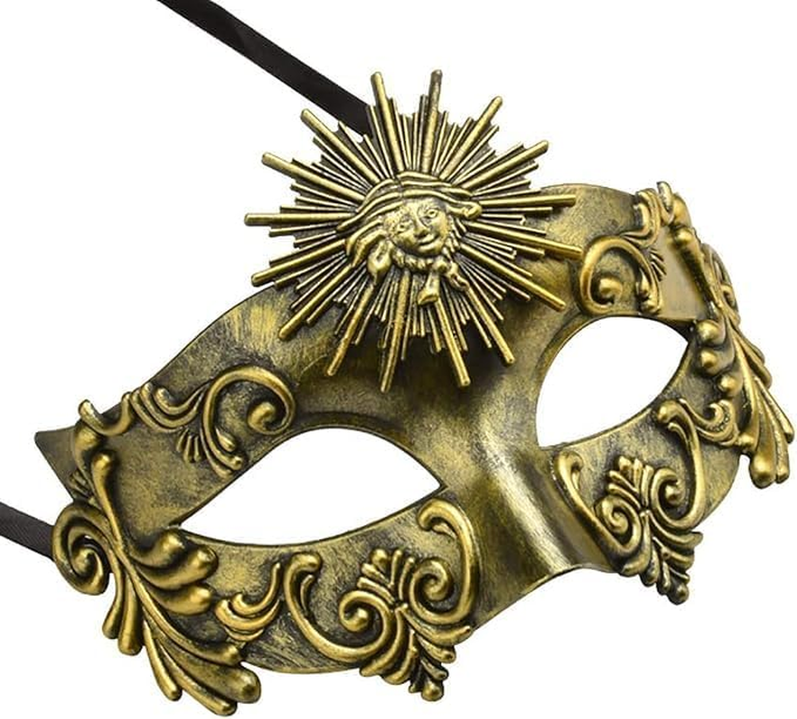Masquerade Mask Halloween Mask Mardi Gras Mask for Men,Masquerade Mask image number 4
