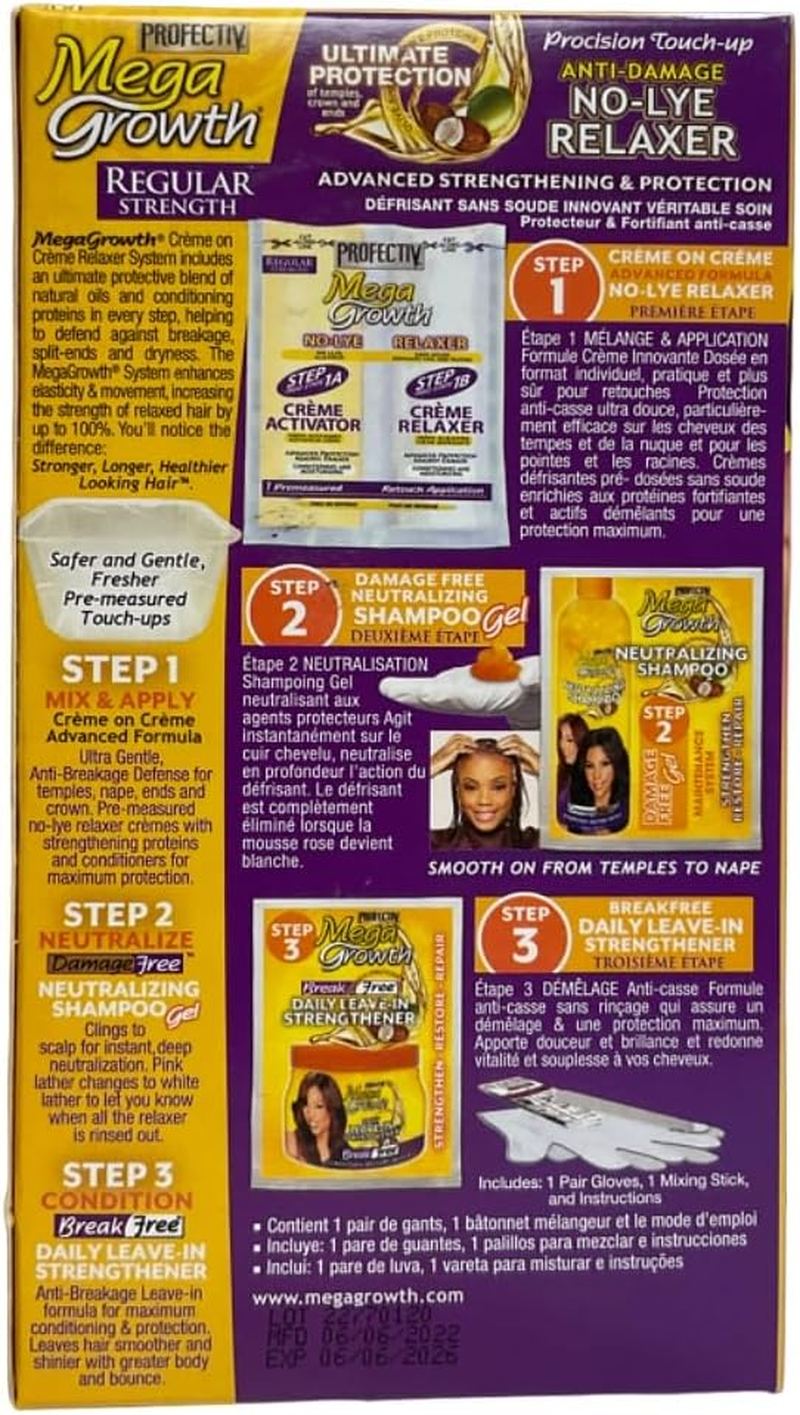 Profectiv Relaxer No Lye Mega Growth 1 T/Ch Regular 40021513 image number 3