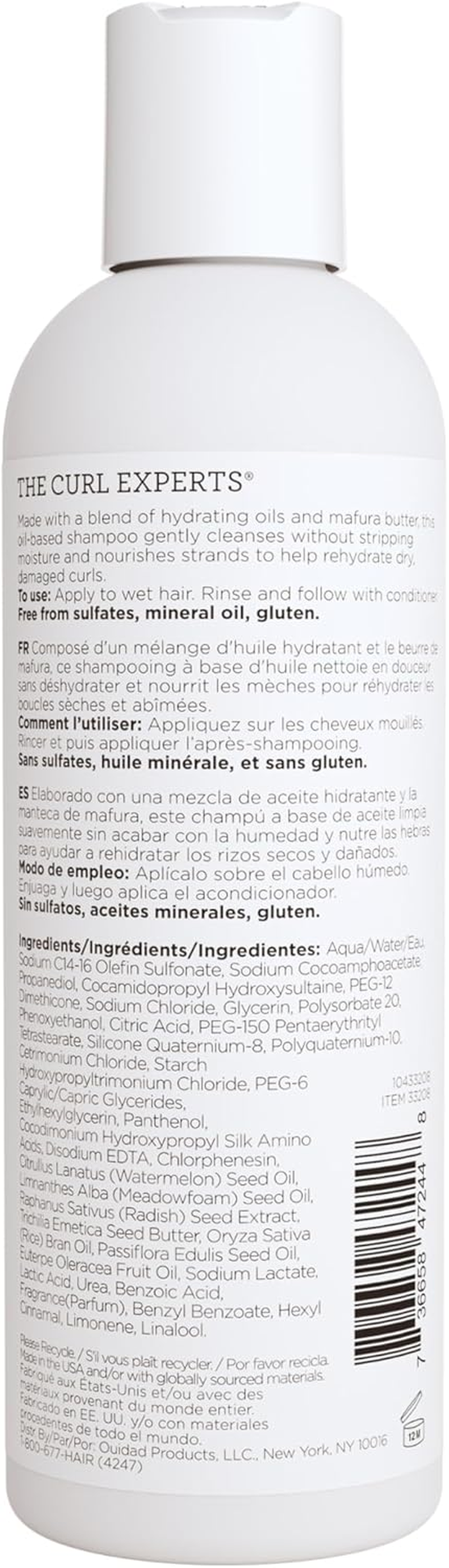 Ouidad Cleansing Oil Shampoo, 250 Ml image number 1