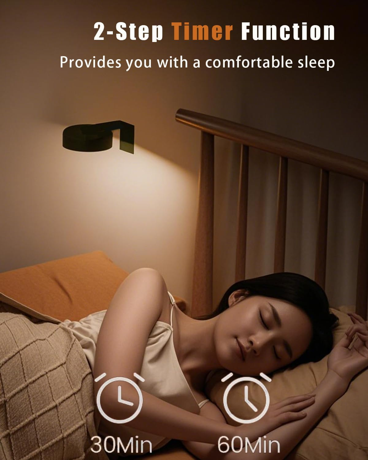 6Pcs Picture Lights with Remote Control, 2000Mah Rechargeable Poster Lights, 3 Color Dimmable Magnetic Wall Lamp with Timer, Decorative Lights for Art Display, Photo Frame and Art Portrait (Black) image number 6