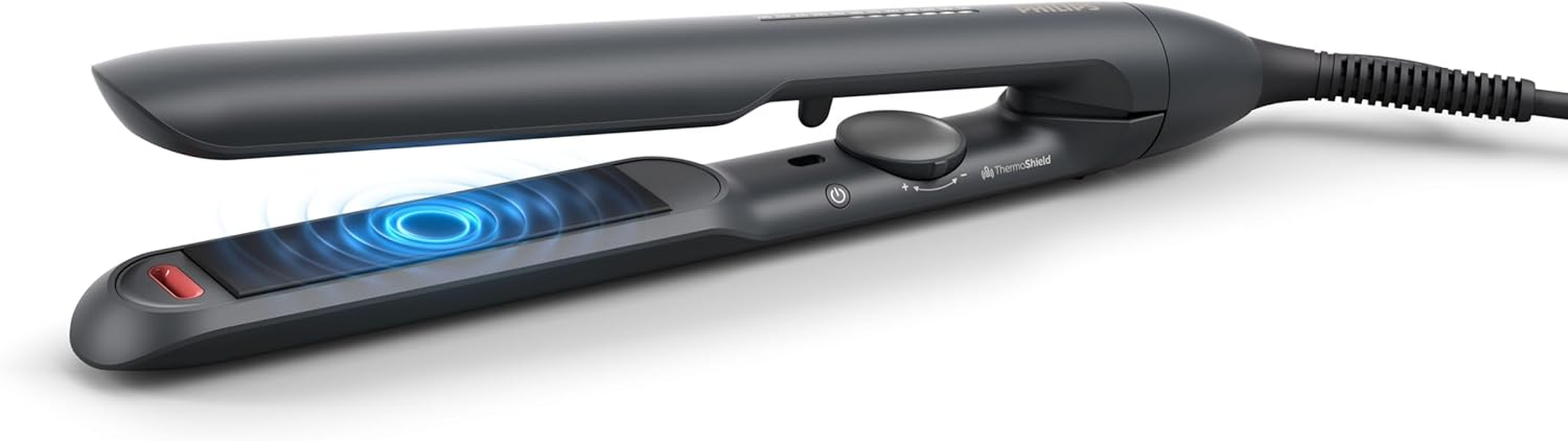Philips 5000 Series Hair Straightener with Thermoshield Technology in Black [Model BHS510/00] image number 1