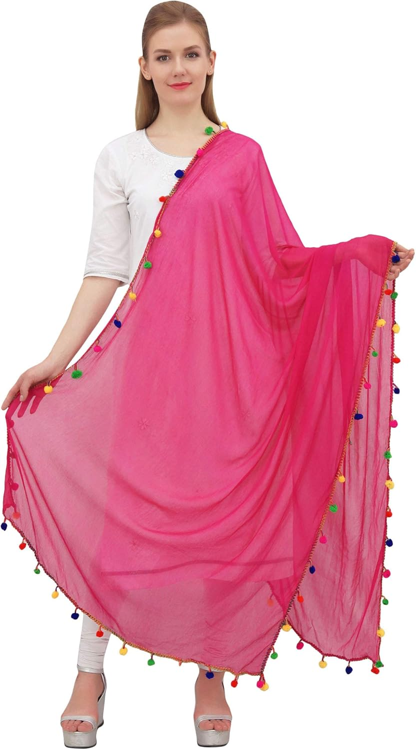 Phagun Women'S Designer Chiffon Dupatta Ethnic Chunni Wrap Long Stole