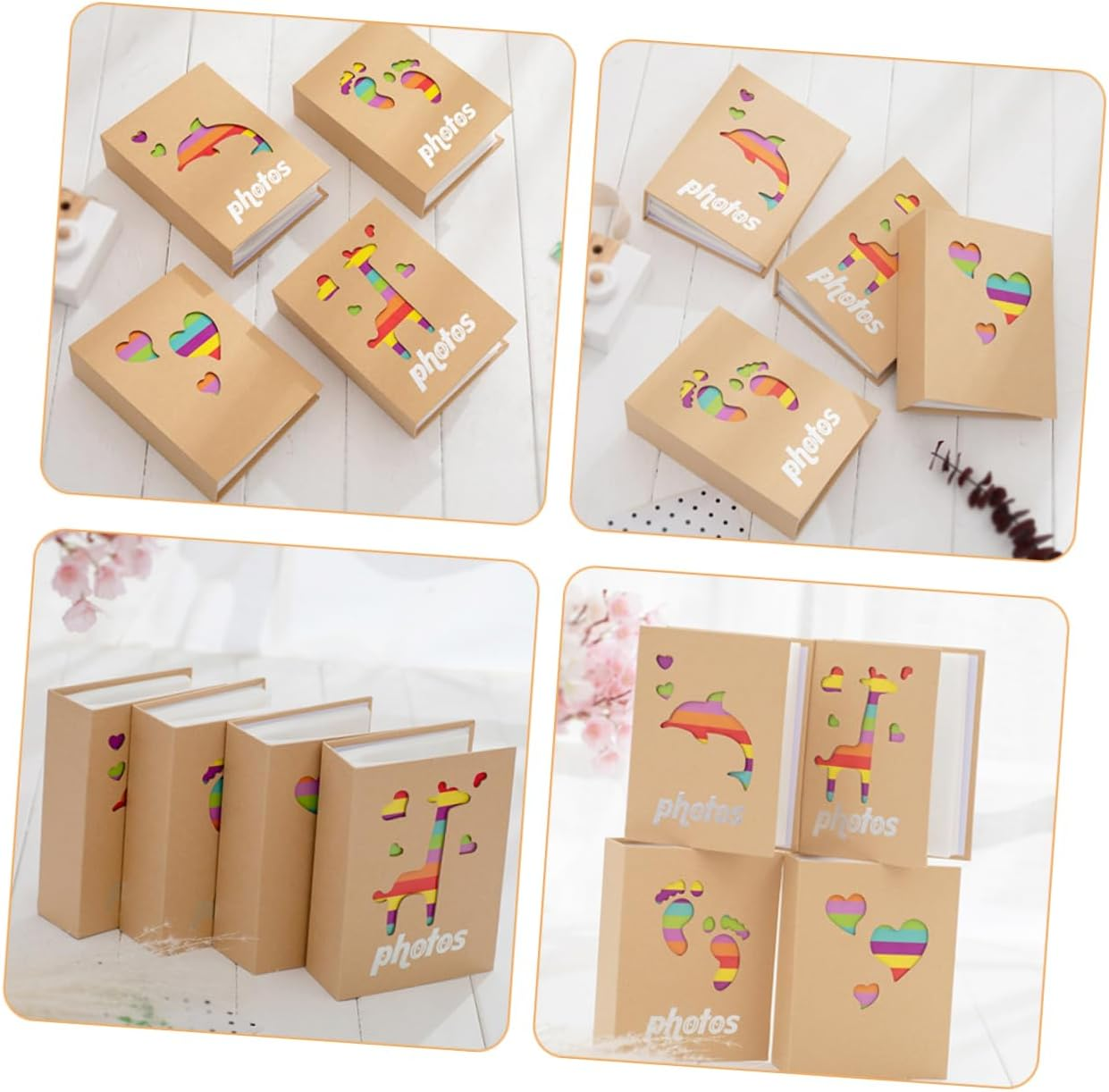 Veemoon Boy Photo Album - Soft Cover Scrapbook for Cherished Memories - Adorable Design for Boys Perfect Keepsake for Newborns And image number 5