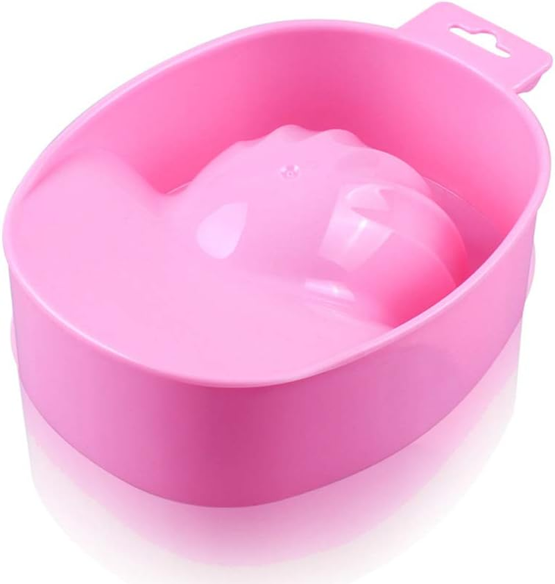 AKOAK 1 Pack Nail Soaking Bowl Dead Skin Cleaning Softening Care Bowl Five Finger Soaking Nail Remover Bowl DIY Nail Salon Softening Dead Skin Nails Cleaning Care Special Tools image number 4